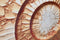 Esprit - Schilderij - Gouden Cirkels - Wit 80 x 80 cm (2 stuks)