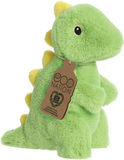 Aurora Knuffel Eco Nation T-rex Junior 20 Cm Pluche Groen/geel