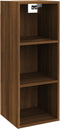 vidaXL Wandkast - 34,5x32,5x90 cm - bewerkt hout - bruin eikenkleur
