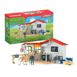 Schleich - Veterinaire kabinet met dieren - 42502