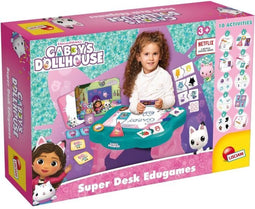 Gabby Dollhouse Educatieve tafel - LISCIANI - Meer dan 10 leuke en gemakkelijke spellen
