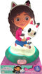 Gabby`s Dollhouse 3D Nachtlamp - Bureaulamp - Tafellamp - LED - 23CM - Gabby`s Poppenhuis