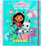 Gabby's Dollhouse Super Style Hobby Plak, Teken, Kleur en Schrijf Album - 3+