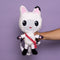 Gabby's Poppenhuis - Cakey Cat - Rugtas - Pluche - Knuffel voor Kinderen - 40 cm