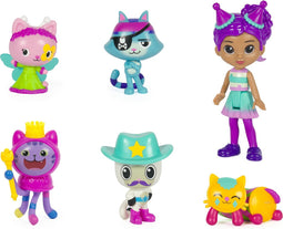 Gabby's Poppenhuis Feest Fig. Set Gabby & 5 Cats.
