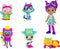 Gabby's Poppenhuis Feest Fig. Set Gabby & 5 Cats.