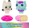 Gabby's Poppenhuis - Gabby Girl katten-waterspuiters Meerminkat en Pandy Poek - drijvend badspeelgoed