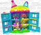 Gabby's Poppenhuis - Gabby's Feest Poppenhuis - +60cm hoog - vanaf 3 jaar - met speelfiguren poppenhuismeubels en 6 geluidseffecten