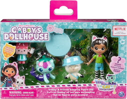 Gabby’s Poppenhuis - Kampvuur-cadeauset met speelgoedfiguren van Gabby, Pandy Poek, Babykitty en Meerminkat