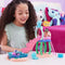 Gabby’s Poppenhuis - Kattastisch zwembad-speelset met figuren van Gabby en Meerminkat met zeemeerminstaarten die van kleur veranderen en zwembadaccessoires