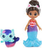 Gabby’s Poppenhuis - Kattastisch zwembad-speelset met figuren van Gabby en Meerminkat met zeemeerminstaarten die van kleur veranderen en zwembadaccessoires