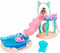 Gabby’s Poppenhuis - Kattastisch zwembad-speelset met figuren van Gabby en Meerminkat met zeemeerminstaarten die van kleur veranderen en zwembadaccessoires