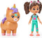 Gabby’s Poppenhuis - Speelset met Gabby en Kiho de kittenhoorn - met accessoires en poppenhispakketje - Gabbys Poppenhuis - Gabby's Dollhouse