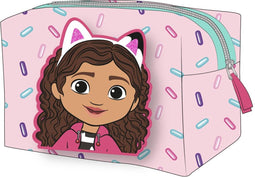 Gabby's Poppenhuis Toilettas Etui Meisjes Kinderen - Lengte 17cm