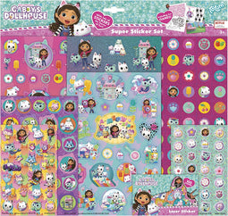 Gabby’s Poppenhuis Totum super stickerset XL 7 vellen incl. luxe stickers en spelletjes - Gabby’s Dollhouse