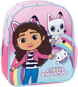 Gabbys Doll House backpack 29cm - Gabby Poppenhuis rugzak - Verstelbaar - Zijzakken