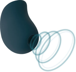 Fun Factory - MEA - Premium Suction Toy - Luchtdruk Vibrator - Velvet Groen