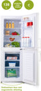 Domo DO91304C - Koel-vriescombinatie - 138 l - Energieklasse C - Wit