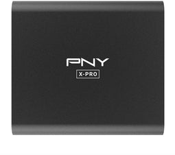 PNY EliteX-PRO - Externe SSD 500GB - USB-C 3.2 Gen 2x2 1500MB/s Zwart