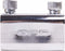 GAD Kettingslot - 8 mm dikte - 2 pinnen - messing - inclusief 2 sleutels