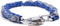 GAD Kettingslot - gehard staal - SuperSafe cilinder - 110 cm - blauw