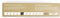 GAD Kettingslot - gehard staal - SuperSafe cilinder - 110 cm - blauw