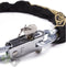 GAD Kettingslot - Gehard Staal - SuperSafe Cilinder - 110 cm - Zwart