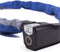 GAD Professioneel kettingslot - gehard staal - SuperSafe cilinder - 110 cm - blauw