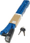 GAD Professioneel kettingslot - gehard staal - SuperSafe cilinder - 110 cm - blauw