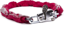 GAD Rood kettingslot - gehard staal - superSafe cilinder - 110 cm - inclusief 2 sleutels
