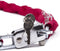 GAD Rood kettingslot - gehard staal - superSafe cilinder - 110 cm - inclusief 2 sleutels