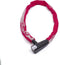 GAD Sterk kettingslot - gehard staal - SuperSafe cilinder - 110 cm - rood