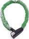 GAD Sterk kettingslot - gehard staal - SuperSafe cilinder - groen - 110 cm
