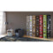 VCM Houten CD DVD standaard Opbergrek Boekenplank Decoratieve plank Bigol Houten CD DVD standaard Opbergrek Boekenplank Decoratieve plank Bigol