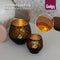 Gadgy Waxinelichthouder Rond - Theelichthouders Set van 2 - Sfeerverlichting binnen - Kaarsenhouders voor Waxinelichten - Groot 15x16 cm - Klein 9x10 cm