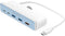 Hyper HD34A6 - USB Hub - 5 poorten USB 3.2 Gen 1 - Wit