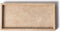 MOOISA - Travertine Dienblad - Tray 15x30cm - rond marmer dienblad - vierkant marmer dienblad - decoratie schaal - tapasplank - serveerplank