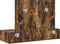 vidaXL - Wandmake-uptafel - met - LED-verlichting - in - Rook - Eik