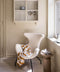Gaia Leisure Chair White Sheep