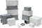 Gainta G214MF Universele behuizing Polycarbonaat Lichtgrijs 1 stuk(s)