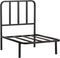 Mica Decorations Celo Loungestoel - Metaal - 62 x 83 x 78 cm - Zwart