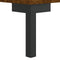 vidaXL - Hoge - kast - 69,5x31x115 - cm - bewerkt - hout - gerookt - eikenkleurig