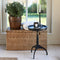Riviera Maison Bijzettafel Verstelbaar - Crosby Adjustable End Table - Zwart