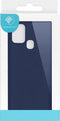 iMoshion Hoesje Geschikt voor Samsung Galaxy A21s Hoesje Siliconen - iMoshion Color Backcover - Donkerblauw