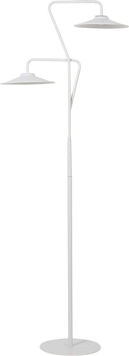 GALETTI - Staande lamp - Wit - Metaal