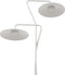 GALETTI - Staande lamp - Wit - Metaal