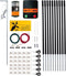 Gallagher Schrikdraad voor honden en katten - Complete set - 33 meter - 50 cm hoog - elektrische omheining - afrastering huisdieren - schrikdraadapparaat - schrikdraadset