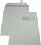 Gallery enveloppen formaat 229 x 324 mm venster rechts stripsluiting binnenzijde grijs doos van 250 stuks