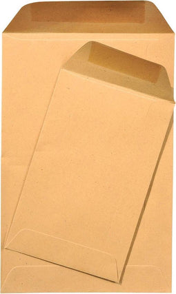 Gallery loonzakjes formaat 65 x 105 mm gegomd bruine kraft doos van 1000 stuks