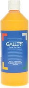 Gallery plakkaatverf, flacon van 500 ml, donkergeel